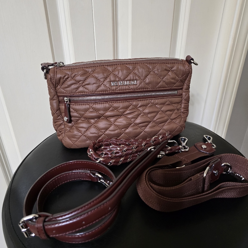 MZ Wallace Crosby Ella Crossbody/Color: Terracotta - Picture 8 of 12